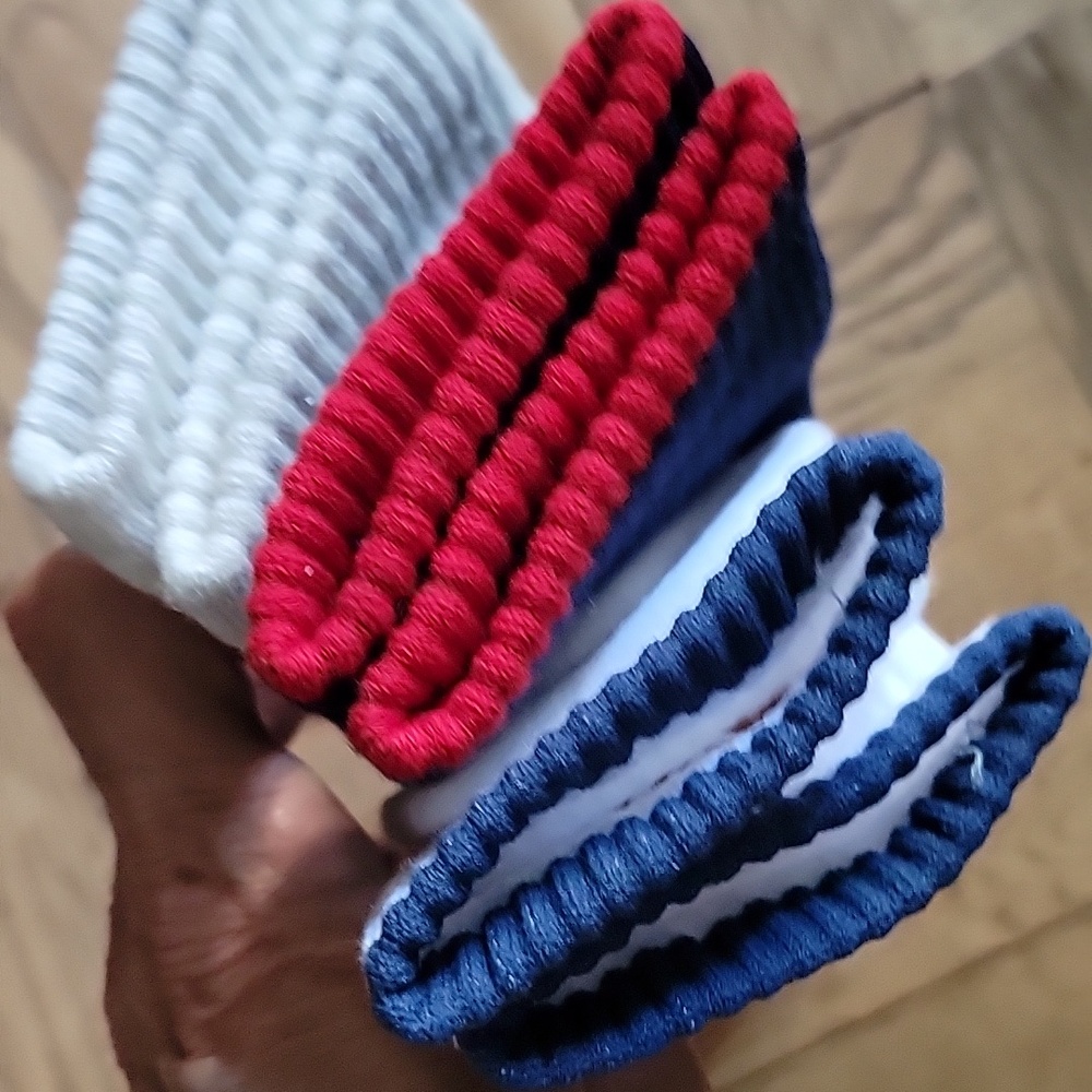 Polo Ralph Lauren/3-Pk.Flag/Polo/Bear Crew Socks - Picture 9 of 10